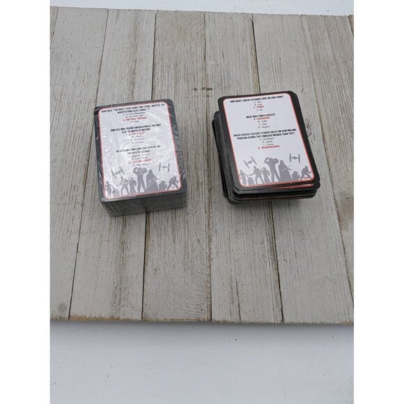Disney Star Wars TRIVIA BOARD GAME Replacement Trivia Cards 2 Sets - Picture 4 of 4